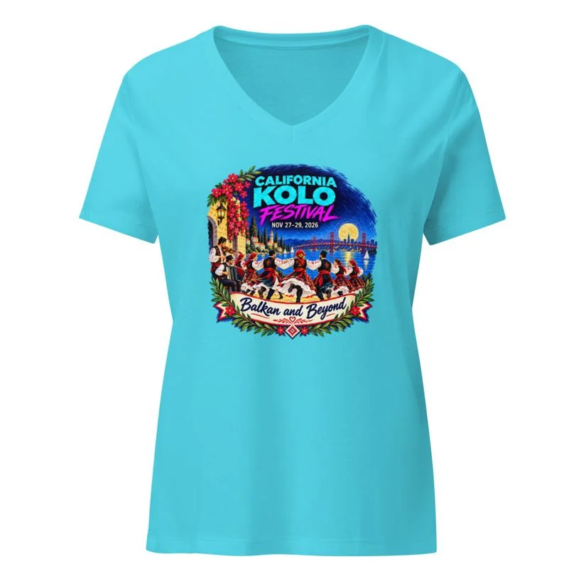 Kolo Festival 2026 women's V-neck T-shirt